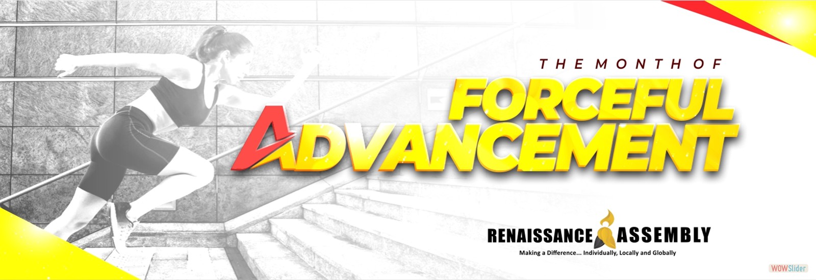 MONTH OF FORCEFUL ADVANCEMENT WEB BANNER